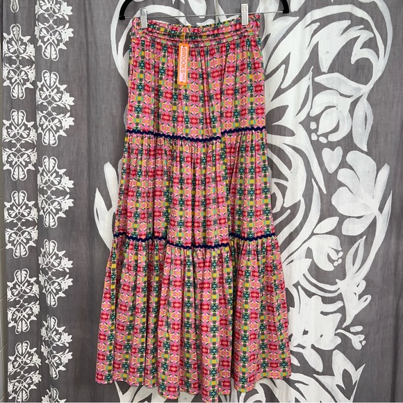NWT Brooks Avenue Moroccan Maxi Skirt - Picture 2 of 7